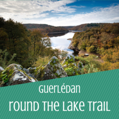 Guerlédan, round the lake trail