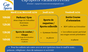 Cap Sports Vacances d&#039;Hiver