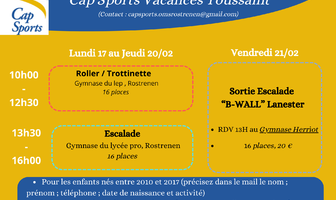 Cap Sports Vacances d&#039;Hiver